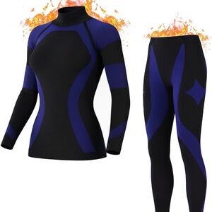 Black and Blue Thermal Set